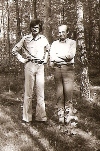 Z synem Andrzejem Tadeuszem w Wildze: ok. 1974